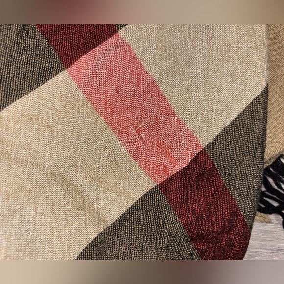 Burberry Classic Check Wool Scarf - Picture 7 of 7